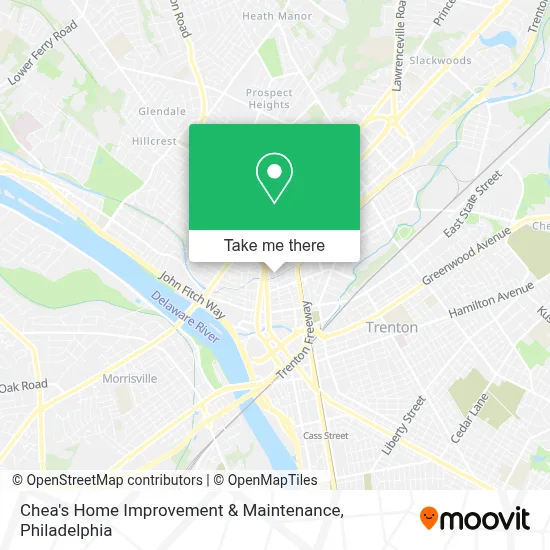 Chea's Home Improvement & Maintenance map