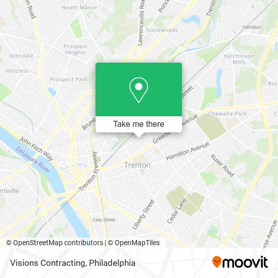 Visions Contracting map