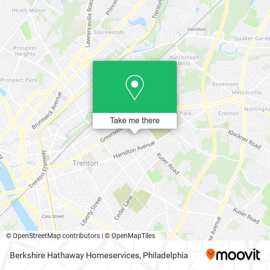 Mapa de Berkshire Hathaway Homeservices