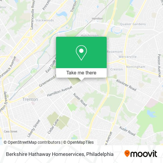 Berkshire Hathaway Homeservices map
