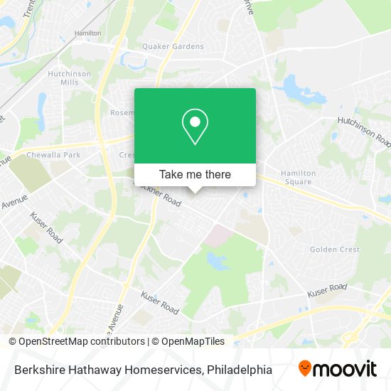 Berkshire Hathaway Homeservices map