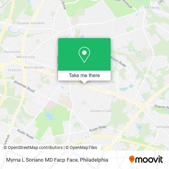 Myrna L Soriano MD Facp Face map