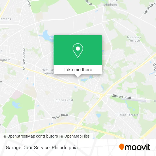 Garage Door Service map