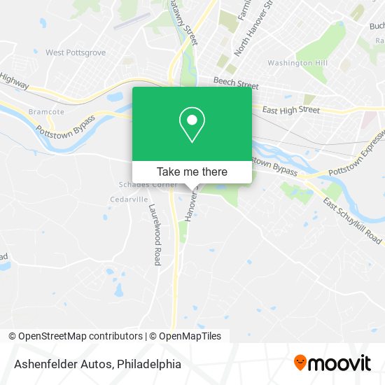 Ashenfelder Autos map