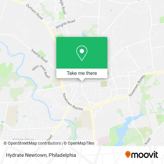 Hydrate Newtown map