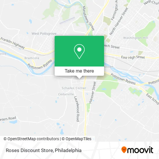 Roses Discount Store map
