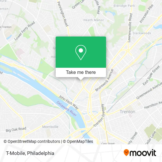 T-Mobile map