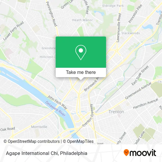 Agape International Chi map