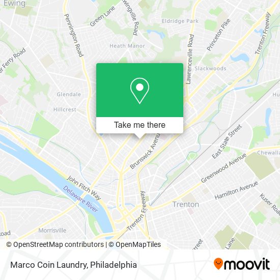 Mapa de Marco Coin Laundry