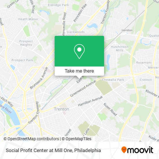 Mapa de Social Profit Center at Mill One