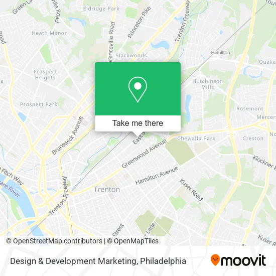 Design & Development Marketing map