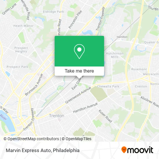 Marvin Express Auto map