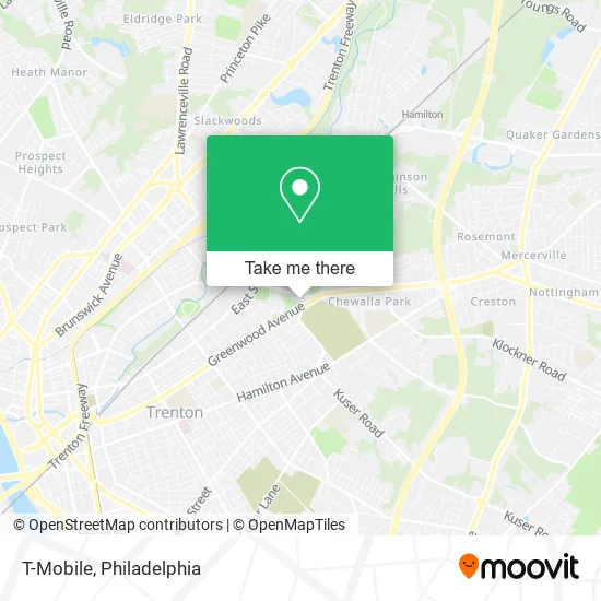 T-Mobile map