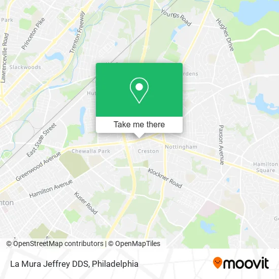 Mapa de La Mura Jeffrey DDS