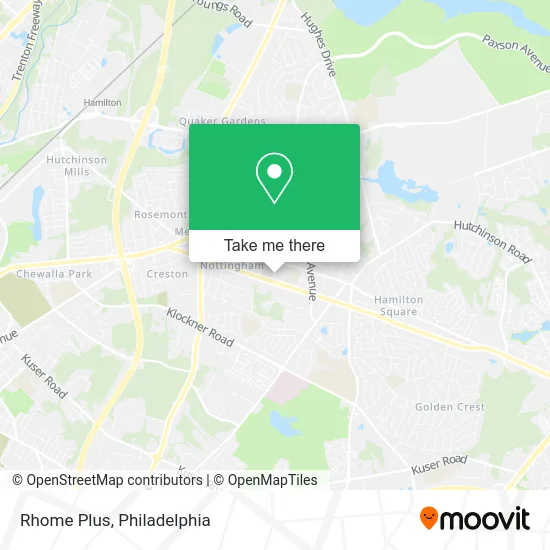 Rhome Plus map