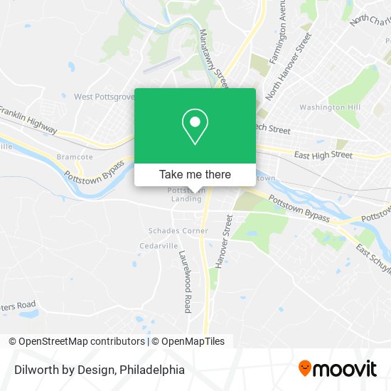 Mapa de Dilworth by Design