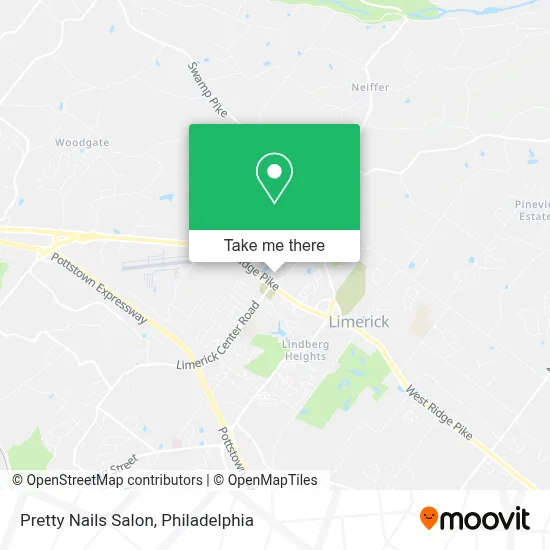 Pretty Nails Salon map
