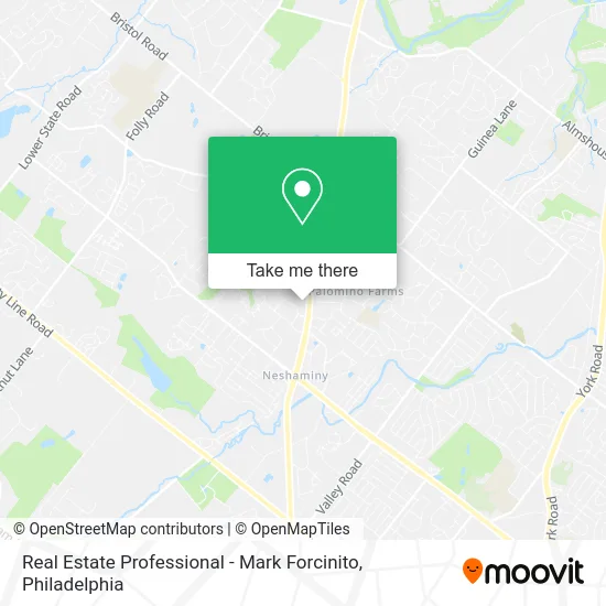 Real Estate Professional - Mark Forcinito map