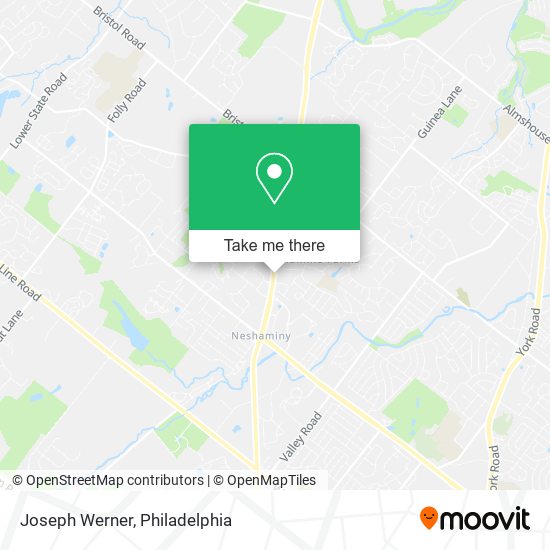 Mapa de Joseph Werner