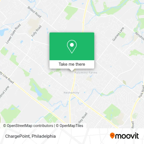 ChargePoint map