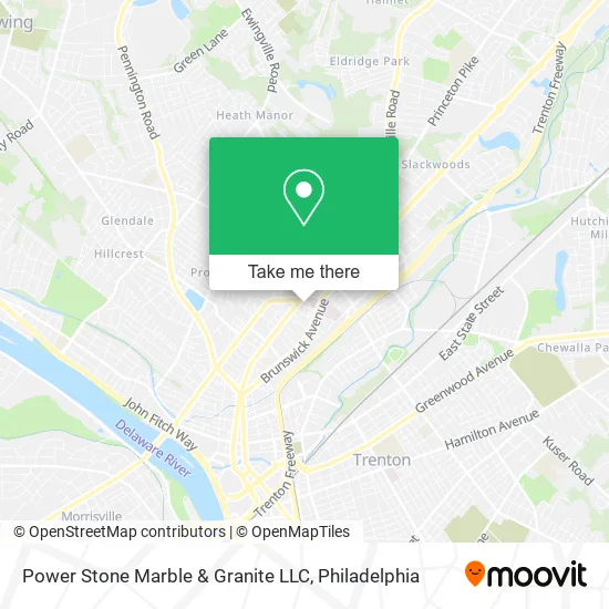 Power Stone Marble & Granite LLC map