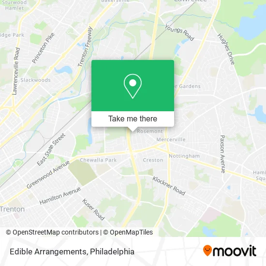 Edible Arrangements map
