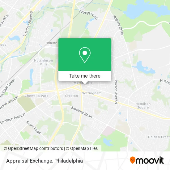 Appraisal Exchange map