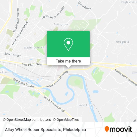 Alloy Wheel Repair Specialists map