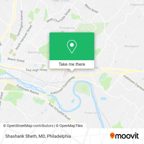 Shashank Sheth, MD map