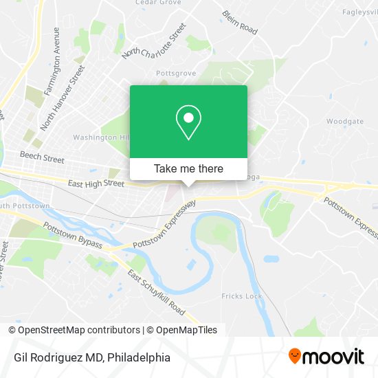 Mapa de Gil Rodriguez MD