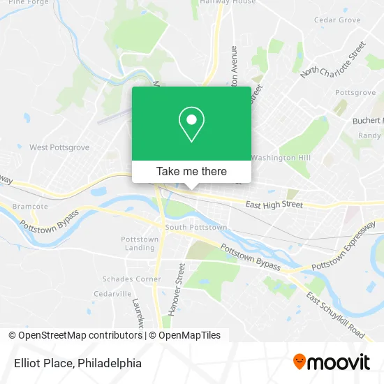 Elliot Place map