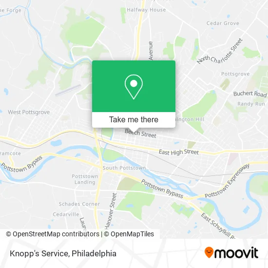 Knopp's Service map