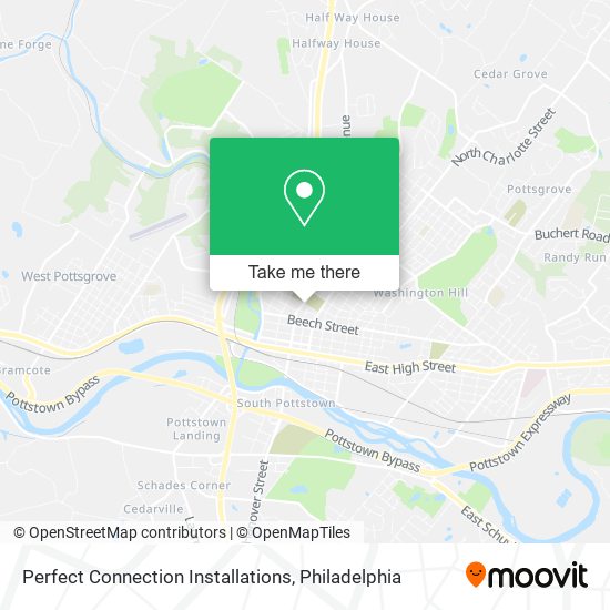 Perfect Connection Installations map