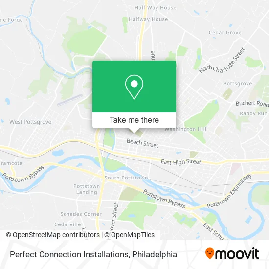 Perfect Connection Installations map
