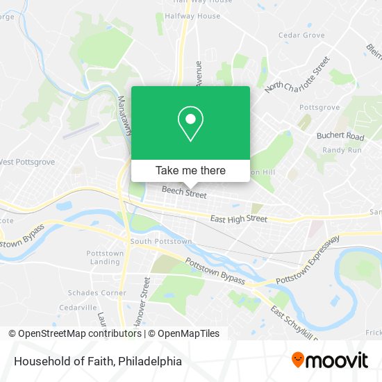 Mapa de Household of Faith