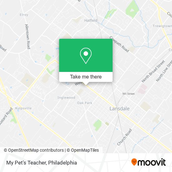 My Pet's Teacher map