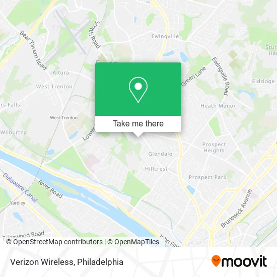Verizon Wireless map