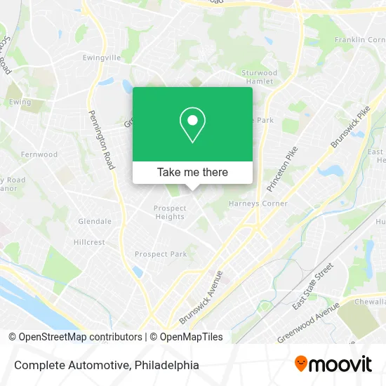 Complete Automotive map