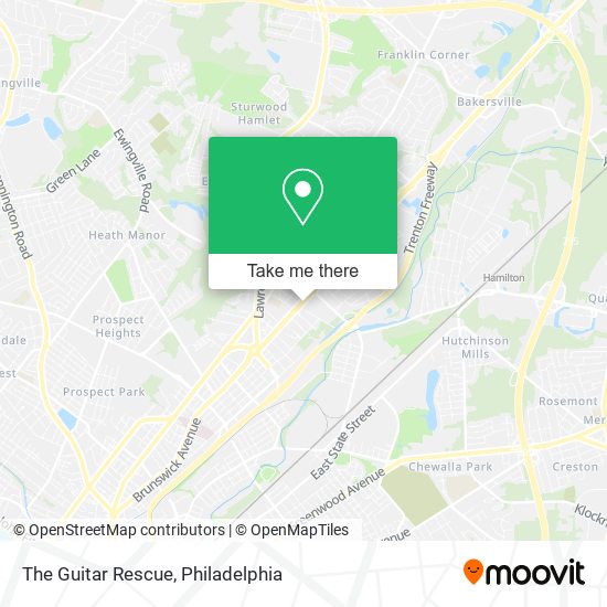 Mapa de The Guitar Rescue