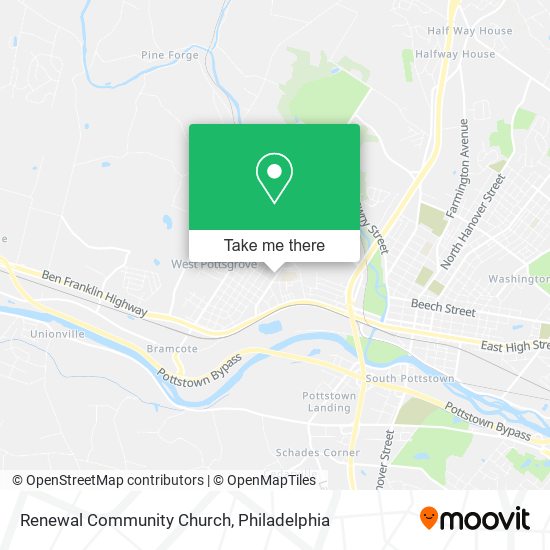 Renewal Community Church map