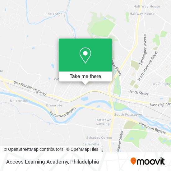 Access Learning Academy map
