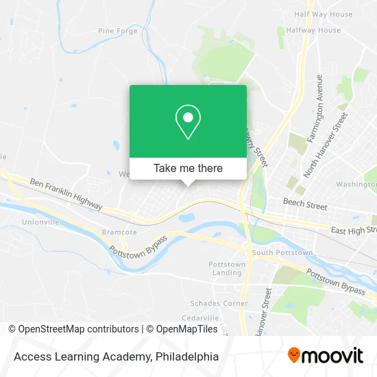 Access Learning Academy map