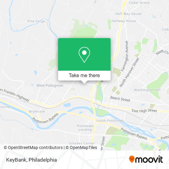 Mapa de KeyBank