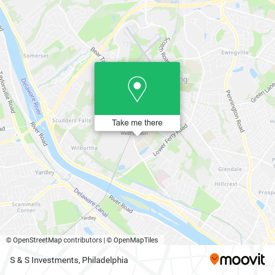 S & S Investments map