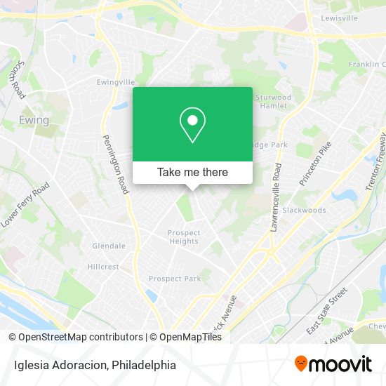 Mapa de Iglesia Adoracion