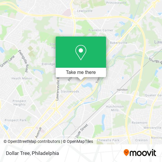 Mapa de Dollar Tree