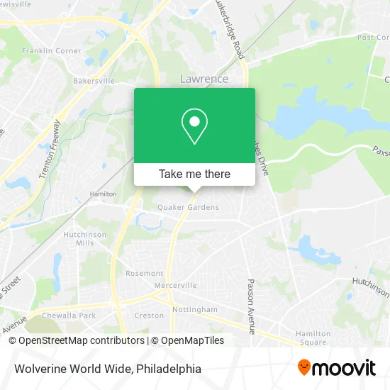 Mapa de Wolverine World Wide