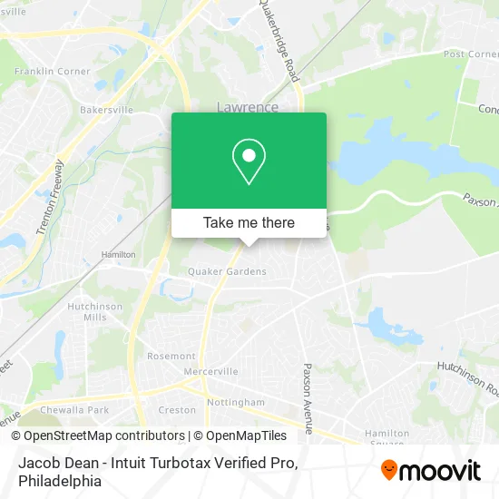Mapa de Jacob Dean - Intuit Turbotax Verified Pro
