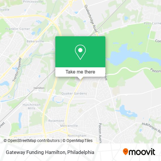 Gateway Funding Hamilton map