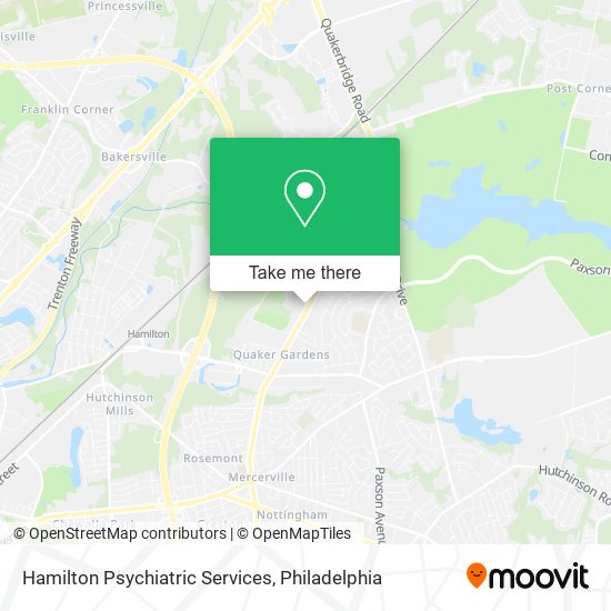 Mapa de Hamilton Psychiatric Services